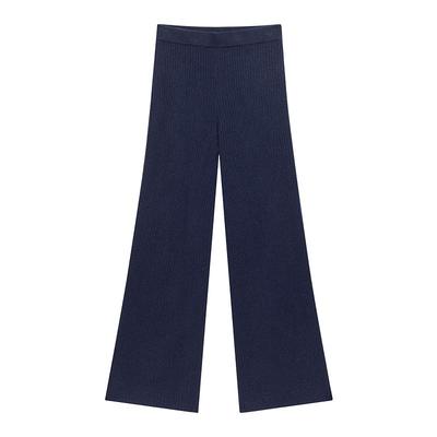 【100%山羊绒】BLUE ERDOS针织阔腿休闲裤B246C1004