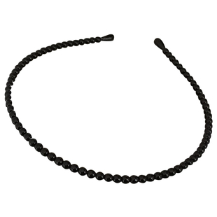 小香风发箍韩国精致细珠穿珠发卡气质淑女珍珠头箍小头围压发发夹