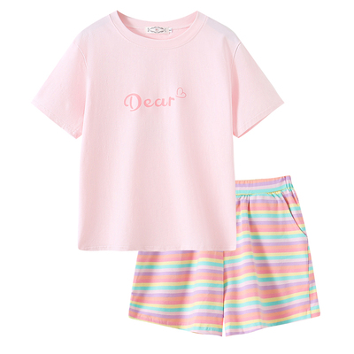 卡仙米睡衣女纯棉甜美卡通家居服