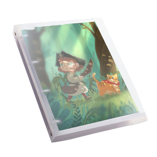 活页夹A4马克笔专用活页夹绘画本随身素描速写画画绘画本活页可拆卸美术生专用纸空白加厚画纸画册动漫本便携