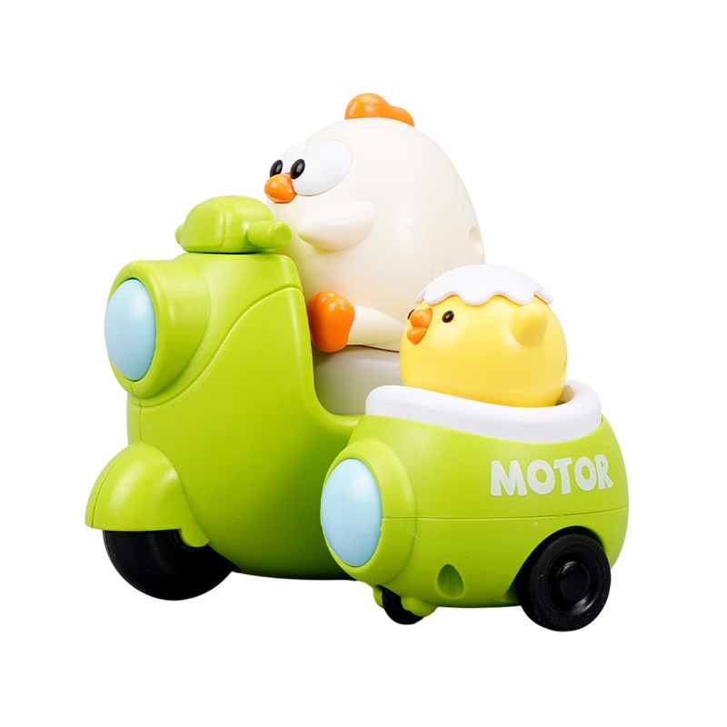 儿童卡通按压惯性玩具小车1-2惯性/回力/滑行玩具