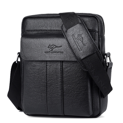 商务斜挎包帅桐袋鼠男休闲小背包