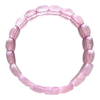 天然粉晶手镯饰品桃花运情绪稳定