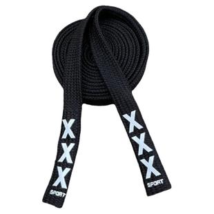 双层空心卫衣卫裤休闲运动裤棉抽绳带印刷裤腰绳黑色绳子服装配件