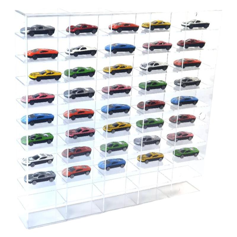 高端汽车模型收纳柜儿童玩具整理柜现代家用手办展示架透明展示盒
