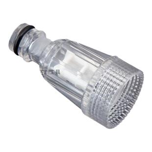 家用高压清洗机奶嘴进水过滤网器清洗车机配件进水吸水管亿力绿田