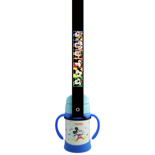 卡通可爱儿童保温水杯奶瓶便携挂绳斜挎绳背水带配件男女成人通用