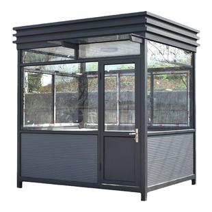 岗亭保安亭物业小区门卫室值班室收费亭休息室垃圾房钢构岗亭