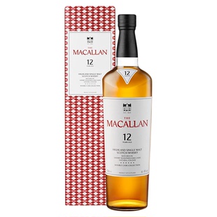 【指南针】麦卡伦12年经典双雪莉桶蓝钻单一麦芽威士忌MACALLAN