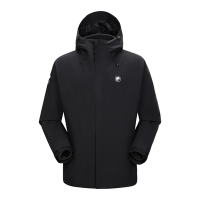 熊猫羽绒冲锋衣三合一防水外套