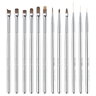 KaSi美甲笔刷套装全套拉线笔光疗彩绘扫扫笔渐变晕染专用工具