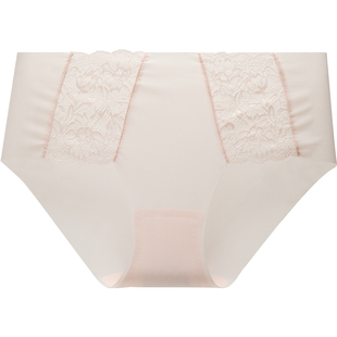 六只兔子A类棉内裤女7A抑菌纯棉底裆短裤镂空蕾丝性感低腰三角裤