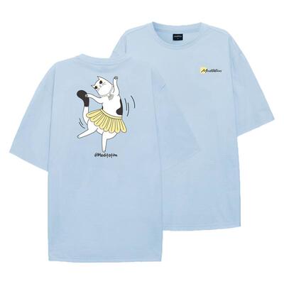 韩国2025春夏meditation新品羽毛球服短袖男女同款运动速干T恤10