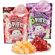 新期天网红爆款果汁软糖75g*3袋