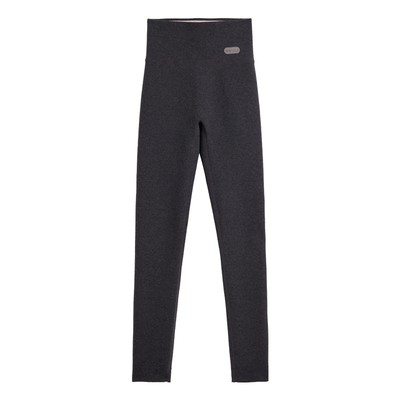 无尴尬线羊羔绒打底裤女秋冬2025新款加绒加厚外穿灰色棉裤保暖裤