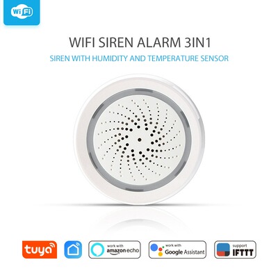 WiFi Temperature&Humidity Sensor  智能无线温湿度报警器W系列