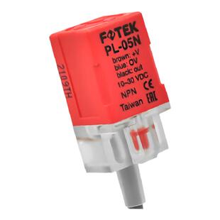 原装正品FOTEK台湾阳明PL-05N NPN常开 感应接近开关 DC24V传感器