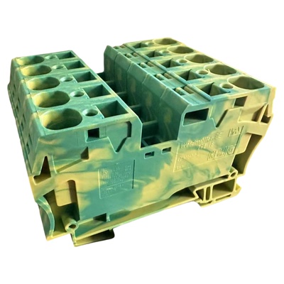 黄绿色接地端子魏德米勒弹簧式