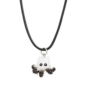 一只克鲁苏章鱼猫猫项链个性创意可爱百搭男女学生礼物装饰品吊坠