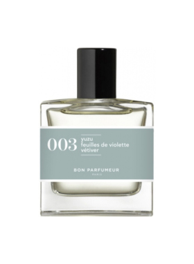 【霹雳乌贼】Bon Parfumeur柏氛003香水清新绿意柚子柑橘香2.5ml