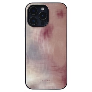 《红炽余霞》山月集新中式适用于iphone16promax苹果15/14pro华为小米安卓防滑全包玻璃原创国风高级感手机壳