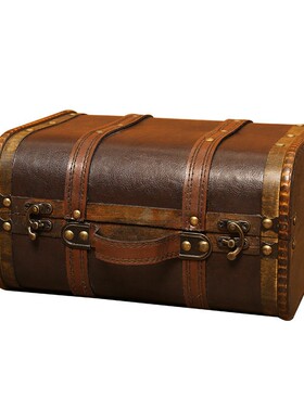 复古手提箱摆件储物箱剧本杀道具