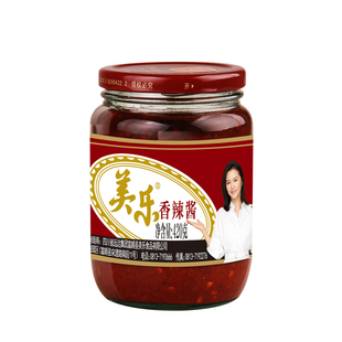美乐香辣酱420g四川特产富顺炒菜干锅调料豆花蘸水拌饭辣椒酱川味
