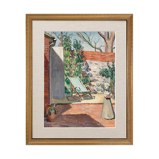 加安加丽欧式小众装饰画客厅餐厅卧室玄关挂画美式轻奢抽象壁画