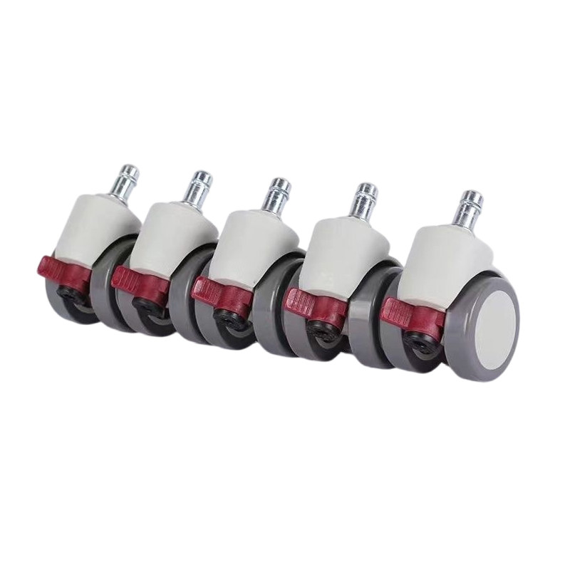 升级双用轮儿童学习椅可调节重力脚轮/万向轮