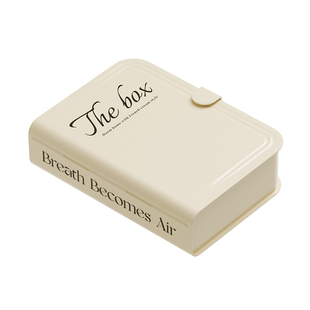 桌面收纳盒零钱收纳本成人儿童存钱盒日式现金收纳理财记账盒