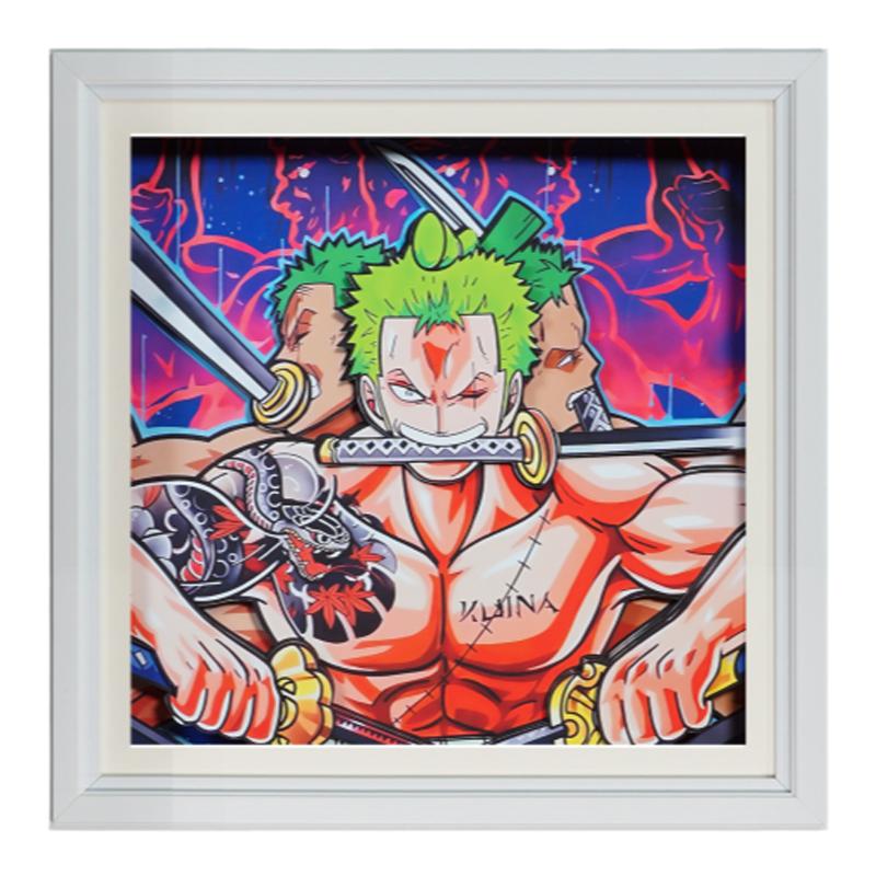 海贼王索隆立体画装饰画挂画壁画