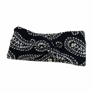 网红街头酷发带女韩版ins个性腰果花头巾复古宽边针织毛线束发箍