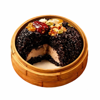 央妈推荐乌米芋泥八宝饭血糯米饭