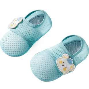 宝宝学步鞋男宝女婴幼儿童鞋室内防滑地板软底鞋子春季6到12个月