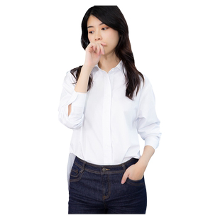 白衬衫女设计感小众衬衣叠穿中长款侧开叉个性潮2026夏装新款上衣