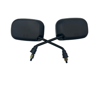 适用于赛鸽黑骑士电动车后视镜正丝8mm反光镜原厂高清一体倒车镜