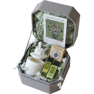 《文艺复兴》欧舒丹香薰蜡烛礼盒女生生日礼物结婚伴手礼高级