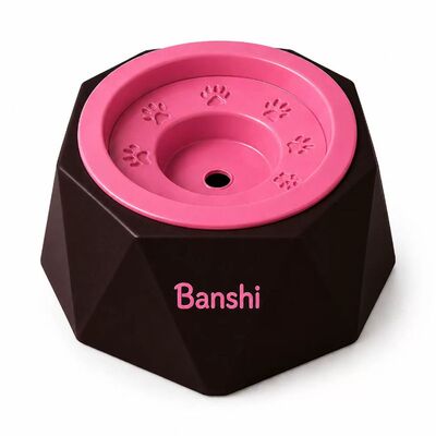 猫狗碗不湿嘴悬浮水碗狗狗喝水漂浮水盆小狗宠物比熊饮水器防打翻