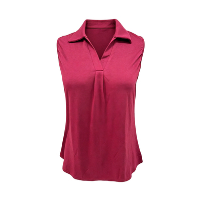 Women Summer Tank Blouse Sleeveless T-Shirt Loose Fit Top