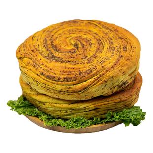 甘肃特产馍馍烤花馍手工烤馍花卷平凉锅盔胡麻烤饼早餐饼特色小吃