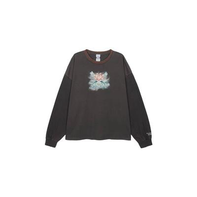 【ENG】Protocol Index圆领印花长袖T恤上衣男女同款新品26秋