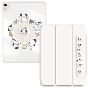 适用ipadair6保护套720旋转pro平板壳4亚克力10轻薄9磁吸13拆分11寸2021全包2024款2022透明mini7防弯8摔好看