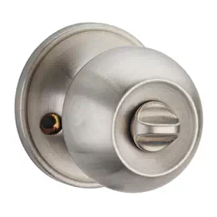 不锈钢三杆式球形门锁塑钢门铝合金卫生间门锁 球锁锁头塑钢门锁