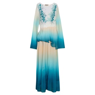 醉清波舞蹈服古典舞表演服艺考剧目练功大摆裙儿童成人渐变演出服