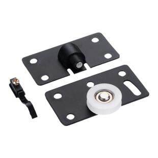 衣柜推拉门滑轮 移门配件上轮 下轨道滚轮老式拉门轮子凹轮柜门