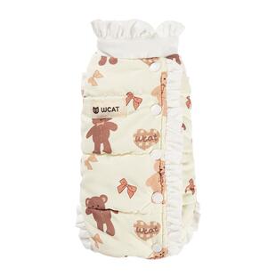 猫咪衣服包肚衣冬季保暖护肚衣德文猫无毛猫居家服宠物猫衣服棉衣