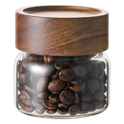 咖啡粉密封罐玻璃迷你便携分装瓶