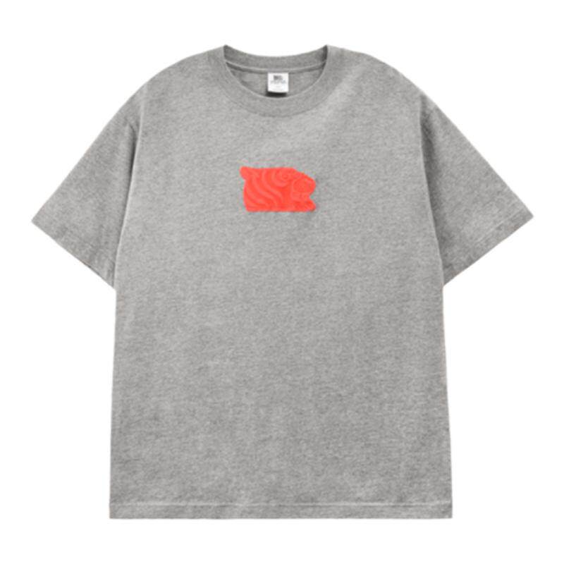 SOULGOODS 虎头LOGO发泡印花短袖T恤