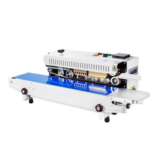 普瑞特自动封口机商用 智能喷码连续式封口机 月饼食品茶叶多功能塑料铝箔薄膜PE口罩包装盒墨轮印字打印日期