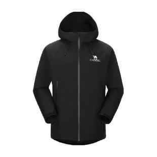 骆驼户外硬壳单层冲锋衣男女款轻量三防防水防风外套行侠登山服装